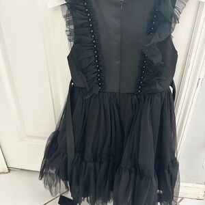 Elegant Black Kids Formal Dress
